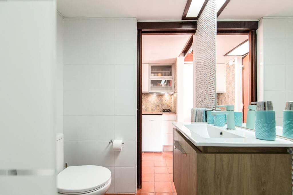 塞辛布拉Estudio Vista Mar Com A/C E Acesso Privado A Praia公寓 外观 照片