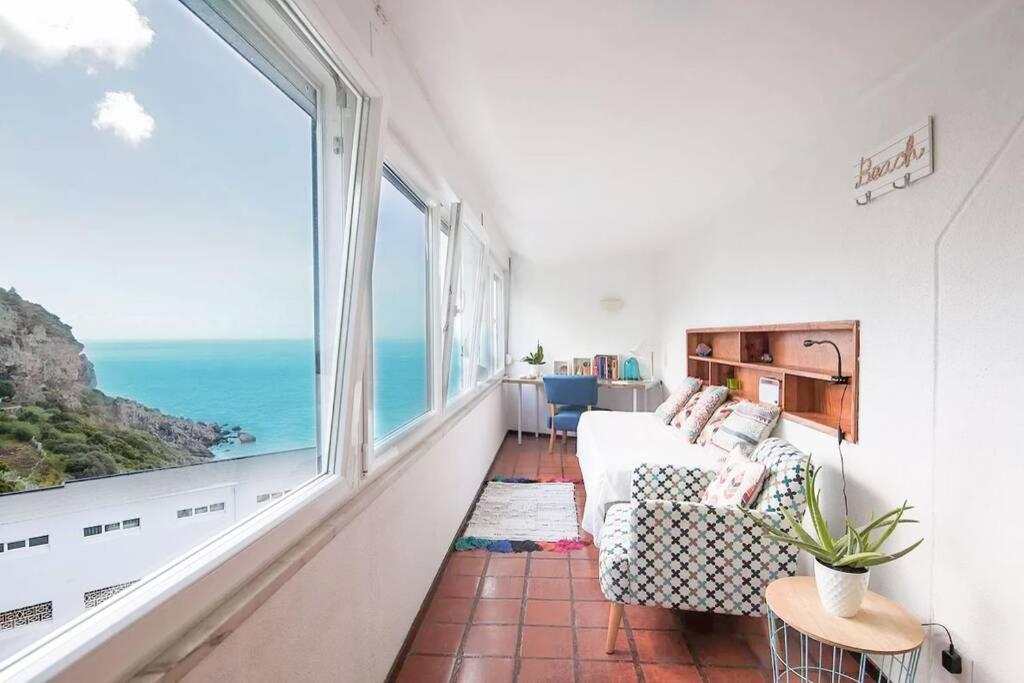 塞辛布拉Estudio Vista Mar Com A/C E Acesso Privado A Praia公寓 外观 照片