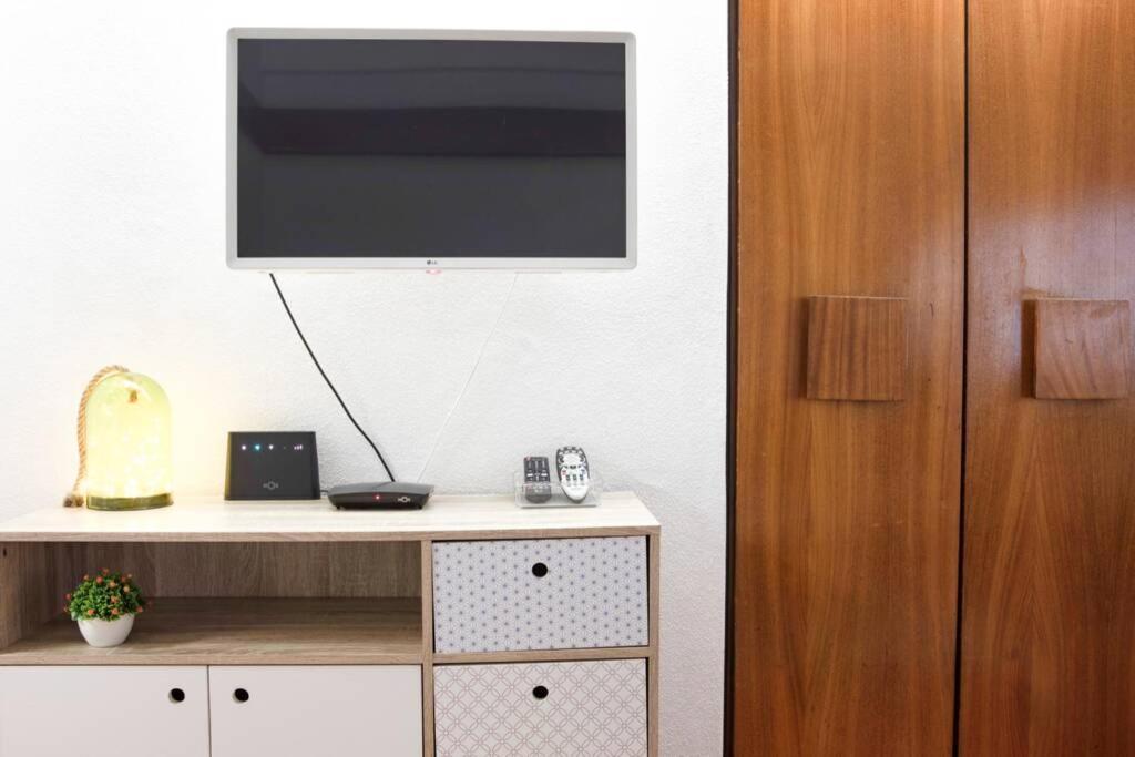 塞辛布拉Estudio Vista Mar Com A/C E Acesso Privado A Praia公寓 外观 照片