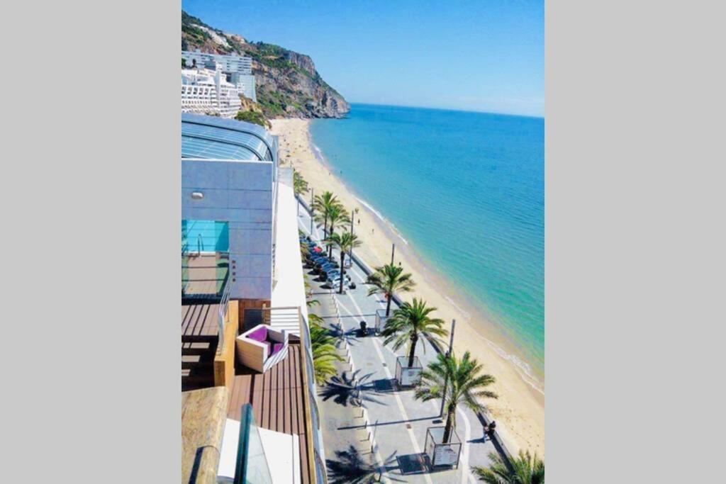 塞辛布拉Estudio Vista Mar Com A/C E Acesso Privado A Praia公寓 外观 照片